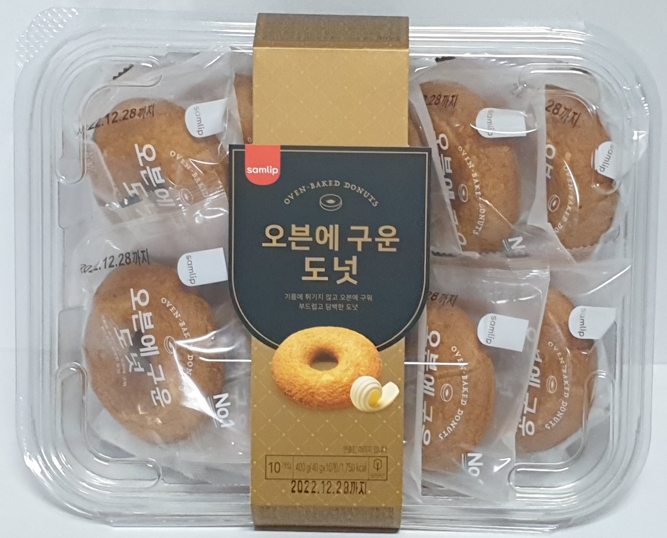 삼립 오븐에 구운 도넛 40g 10개입 1팩
