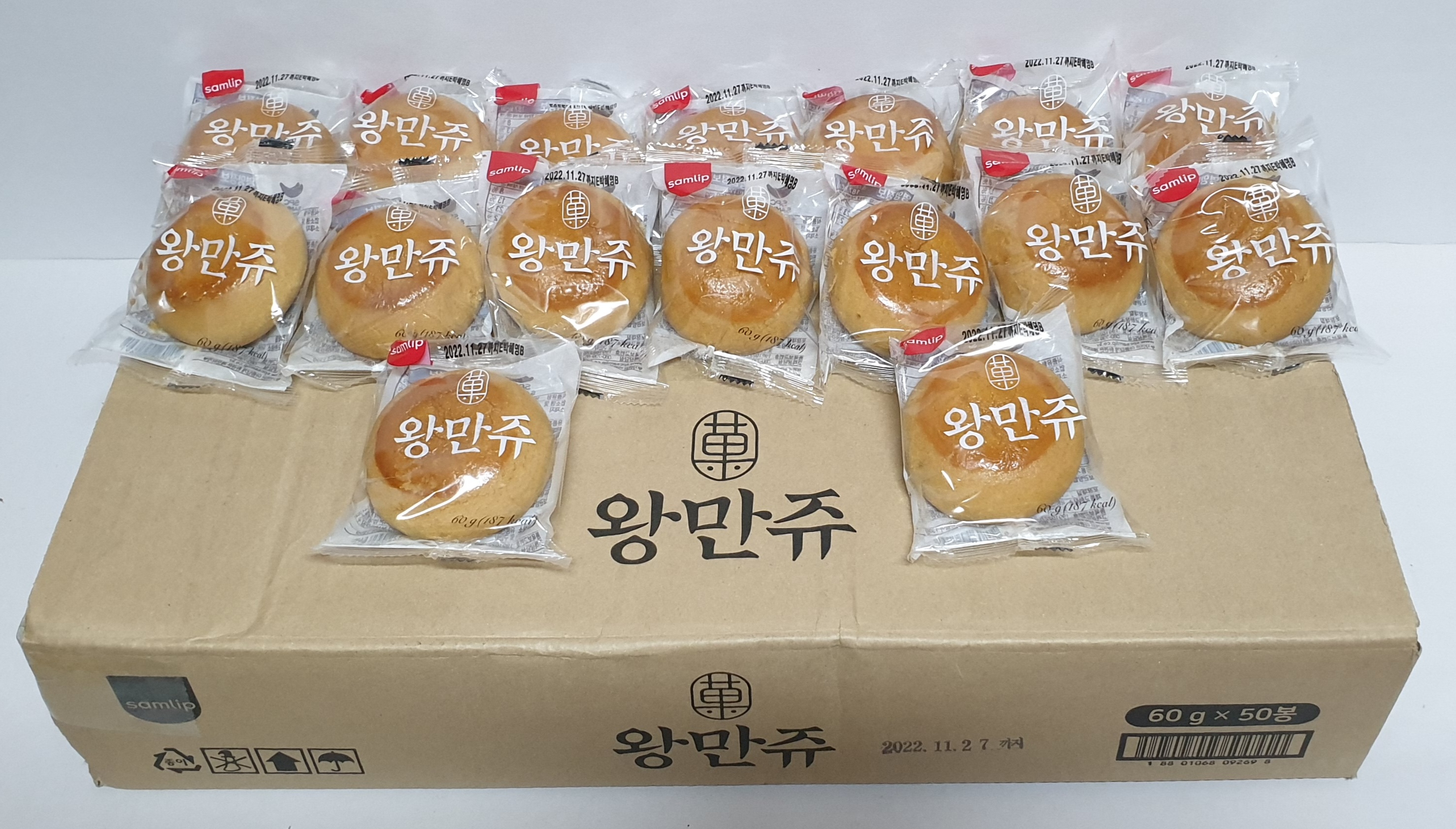 삼립 왕만쥬 60gx50개