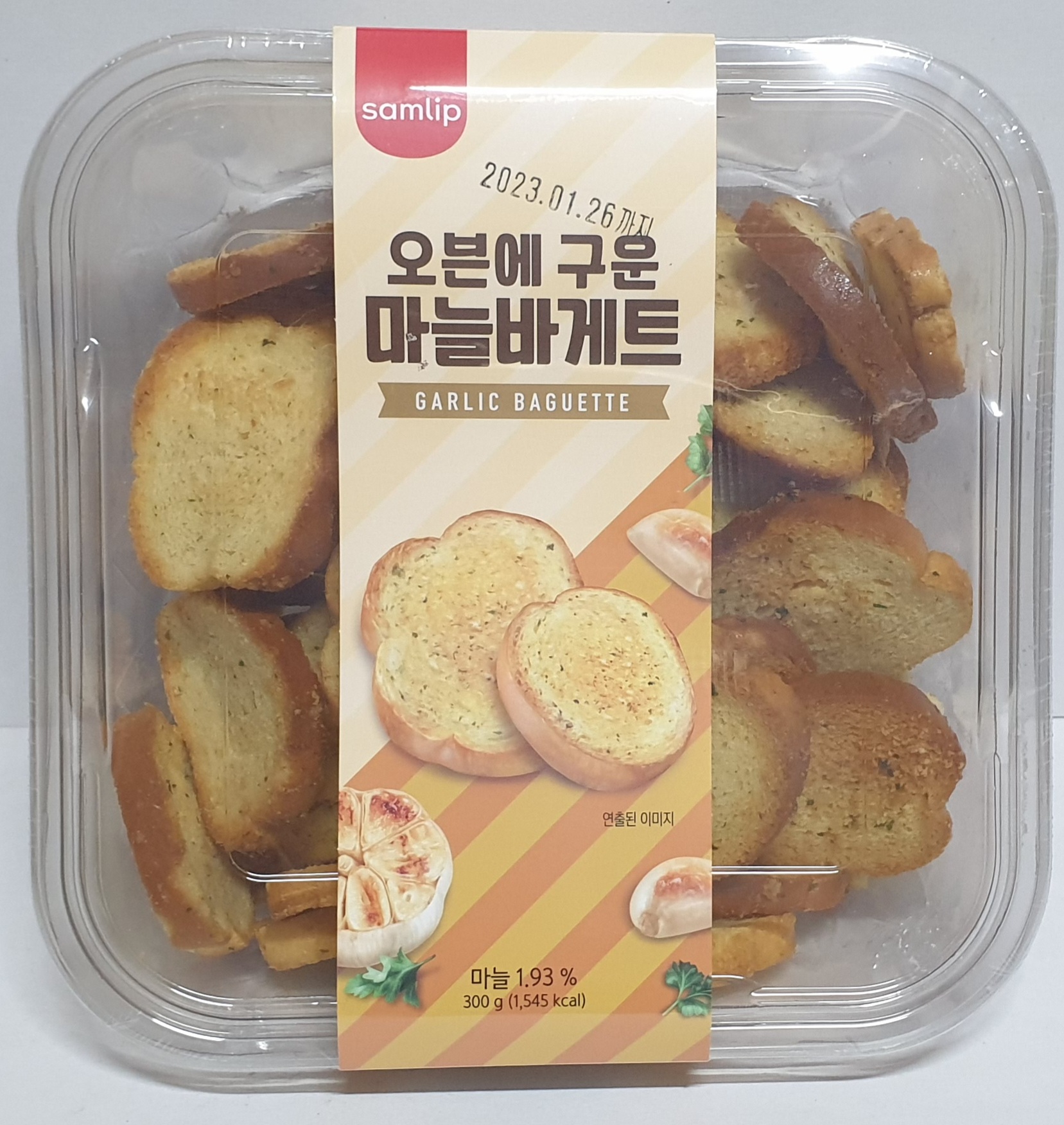 삼립 오븐에 구운 마늘바게트 300g