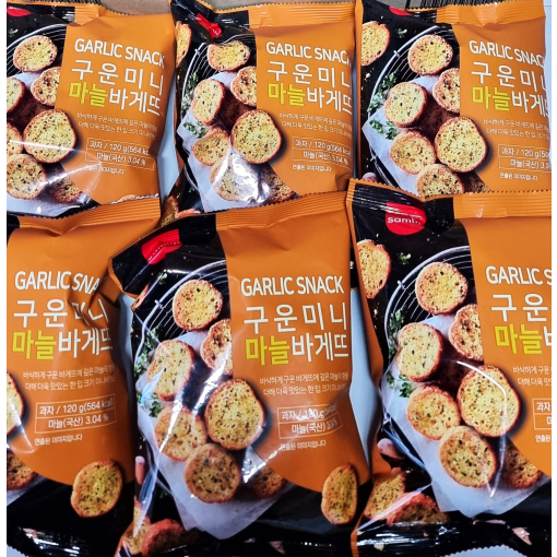 삼립 구운미니마늘바게트 120G 12봉