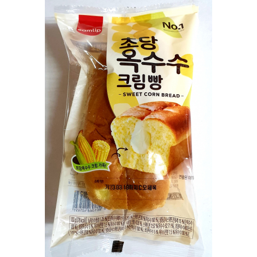 삼립 초당옥수수크림빵 100g