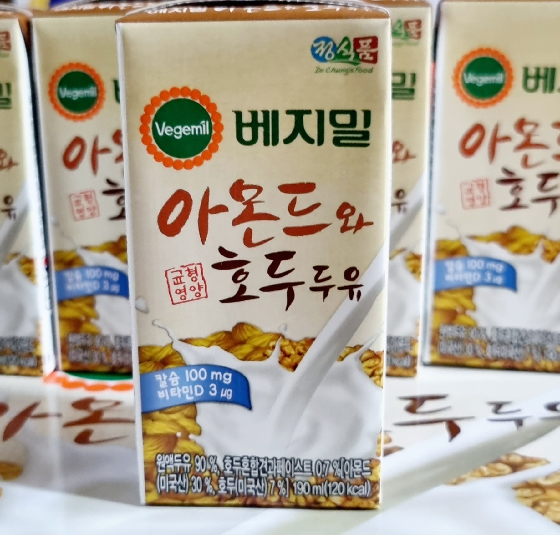 정식품 베지밀 아몬드와 호두 190ml 24팩